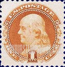 FindYourStampsValue: BENJAMIN FRANKLIN - Re-issue