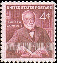 FindYourStampsValue: ANDREW CARNEGIE