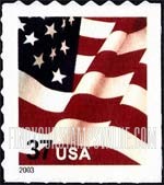 FindYourStampsValue: FLAG, Self-Adhensive Booklet Stamp