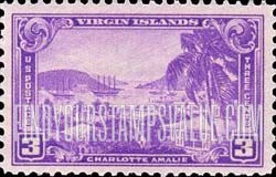 FindYourStampsValue: VIRGIN ISLANDS - Charlotte Amalie