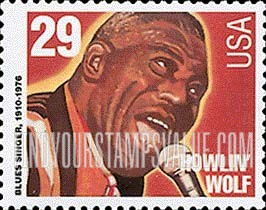 FindYourStampsValue: HOWLIN' WOLF - American Music Series