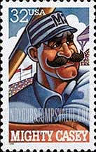FindYourStampsValue: FOLK HEROES - Mighty Casey