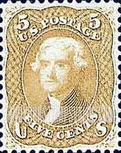 FindYourStampsValue: THOMAS JEFFERSON