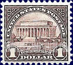 FindYourStampsValue: LINCOLN MEMORIAL
