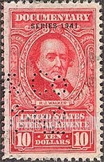 FindYourStampsValue: DOCUMENTARY ISSUE - R.J. Walker