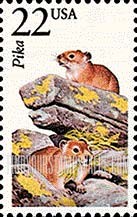 FindYourStampsValue: PIKA - North American Wildlife