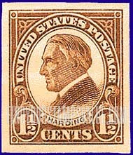 FindYourStampsValue: WARREN G. HARDING