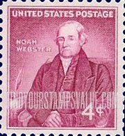 FindYourStampsValue: NOAH WEBSTER