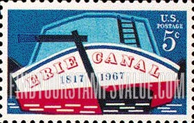 FindYourStampsValue: ERIE CANAL