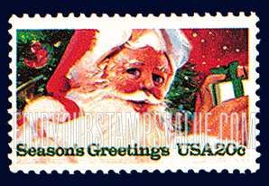 FindYourStampsValue: CHRISTMAS - Santa Claus