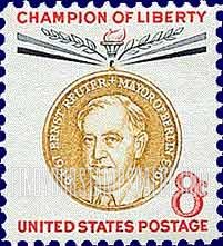 FindYourStampsValue: ERNST REUTER - Champion of Liberty