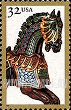 FindYourStampsValue: CAROUSEL HORSES