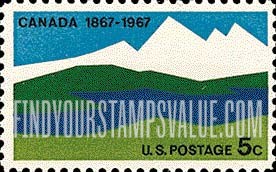 FindYourStampsValue: CANADA CENTENARY