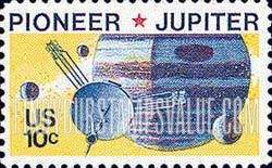 FindYourStampsValue: SPACE - Pioneer 10 passing Jupiter