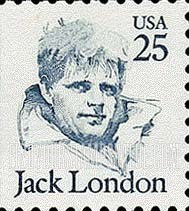 FindYourStampsValue: JACK LONDON - Great Americans, Booklet Stamp