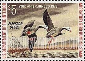 FindYourStampsValue: EMPEROR GEESE