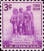 FindYourStampsValue: NORTHWEST TERRITORY SESQUICENTENNIAL - Statue symbolizing Colonization of the West