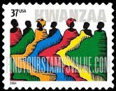 FindYourStampsValue: KWANZAA - People in Robes, Self-Adhesive stamp