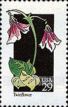 FindYourStampsValue: WILDFLOWERS - Twinflower