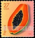FindYourStampsValue: TROPICAL FRUIT - Papaya, Self-Adhesive stamp