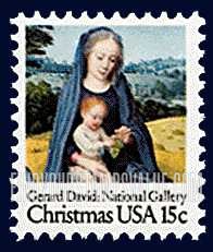 FindYourStampsValue: CHRISTMAS - Virgin and Child