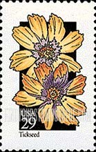 FindYourStampsValue: WILDFLOWERS - Tickseed