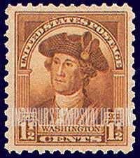 FindYourStampsValue: WASHINGTON BIRTH BICENTENNIAL - Portrait by Peale, 1772