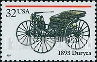 FindYourStampsValue: ANTIQUE AUTOMOBILES - 1893 Duryea