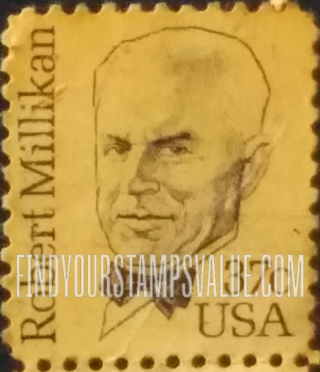 FindYourStampsValue: ROBERT MILLIKAN - Great Americans