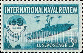 FindYourStampsValue: INTERNATIONAL NAVAL REVIEW