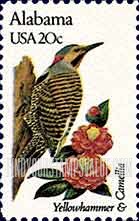FindYourStampsValue: ALABAMA - State Birds and Flowers