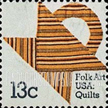FindYourStampsValue: QUILTS - American Folk Art