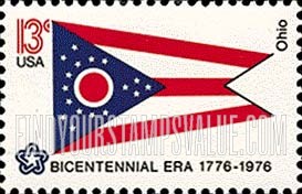 FindYourStampsValue: STATE FLAGS - Ohio