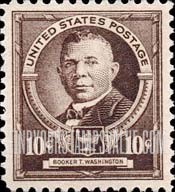 FindYourStampsValue: FAMOUS AMERICAN EDUCATORS - Booker T.Washington
