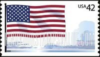 FindYourStampsValue: FLAGS OF OUR NATION - U.S.A., Self-Adhesive Coil stamp