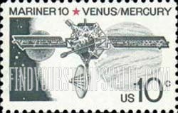 FindYourStampsValue: SPACE - Mariner 10, Venus and Mercury