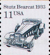 FindYourStampsValue: STUTZ BEARCAT 1933 - Transportation Coil