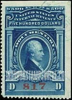 FindYourStampsValue: DOCUMENTARY ISSUE - Alexander Hamilton