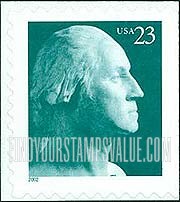 FindYourStampsValue: GEORGE WASHINGTON, Booklet Stamp