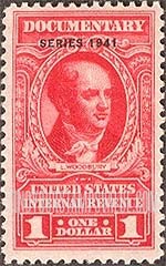 FindYourStampsValue: DOCUMENTARY ISSUE - Levi Woodbury