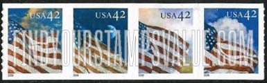 FindYourStampsValue: FLAGS, Self-Adhesive Coil Stamps