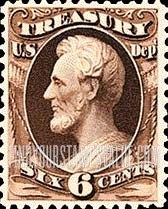 FindYourStampsValue: TREASURY - Abraham Lincoln