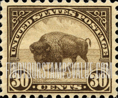 FindYourStampsValue: AMERICAN BUFFALO