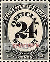 FindYourStampsValue: POST OFFICE - Numeral of Value, 24c