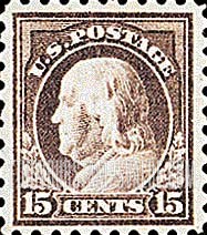 FindYourStampsValue: BENJAMIN FRANKLIN