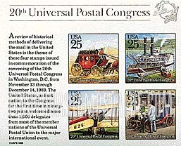 FindYourStampsValue: 20th UPU CONGRESS
