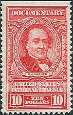 FindYourStampsValue: DOCUMENTARY ISSUE - R.J. Walker