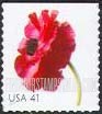 FindYourStampsValue: FLOWER BLOSSOMS - Poppy, Self-Adhesive Booklet Stamp