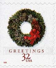FindYourStampsValue: WREATHS - Evergreen, Self-adhesive booklet stamp
