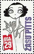 FindYourStampsValue: ZASU PITTS - Silent Screen Stars